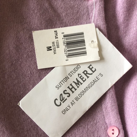 Sutton Studio cashmere sweater for Bloomingdale’s - Picture 4 of 4